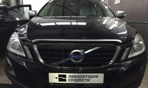 Отключение и удаление сажевого фильтра на Volvo XC60 2.4d 163hp 2009 года выпуска