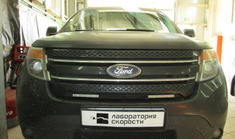 Чип-тюнинг и отключение контроля катализатора Ford Explorer 3.5 AT 294hp 2012 года выпуска