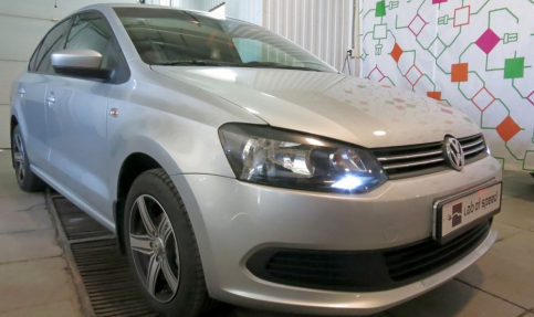 Чип-тюнинг с обновлением заводского ПО на Volkswagen Polo Sedan 1.6i 105hp