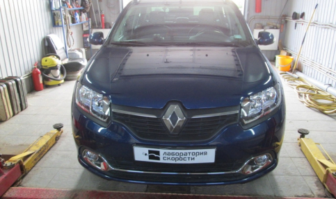 Чип-тюнинг Renault Logan New 1.4 102hp MT 2014 года выпуска