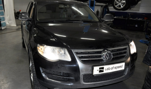 Удаление и отключение клапана EGR на Volkswagen Touareg 3.0d 239hp 2009 года выпуска