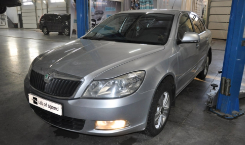 Отключение и удаление катализатора Skoda Octavia 1.6 102hp 2010 года выпуска