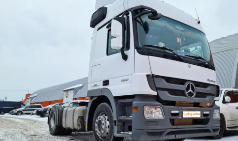 Отключаем мочевину на тягаче Mercedes Actros 2014 года